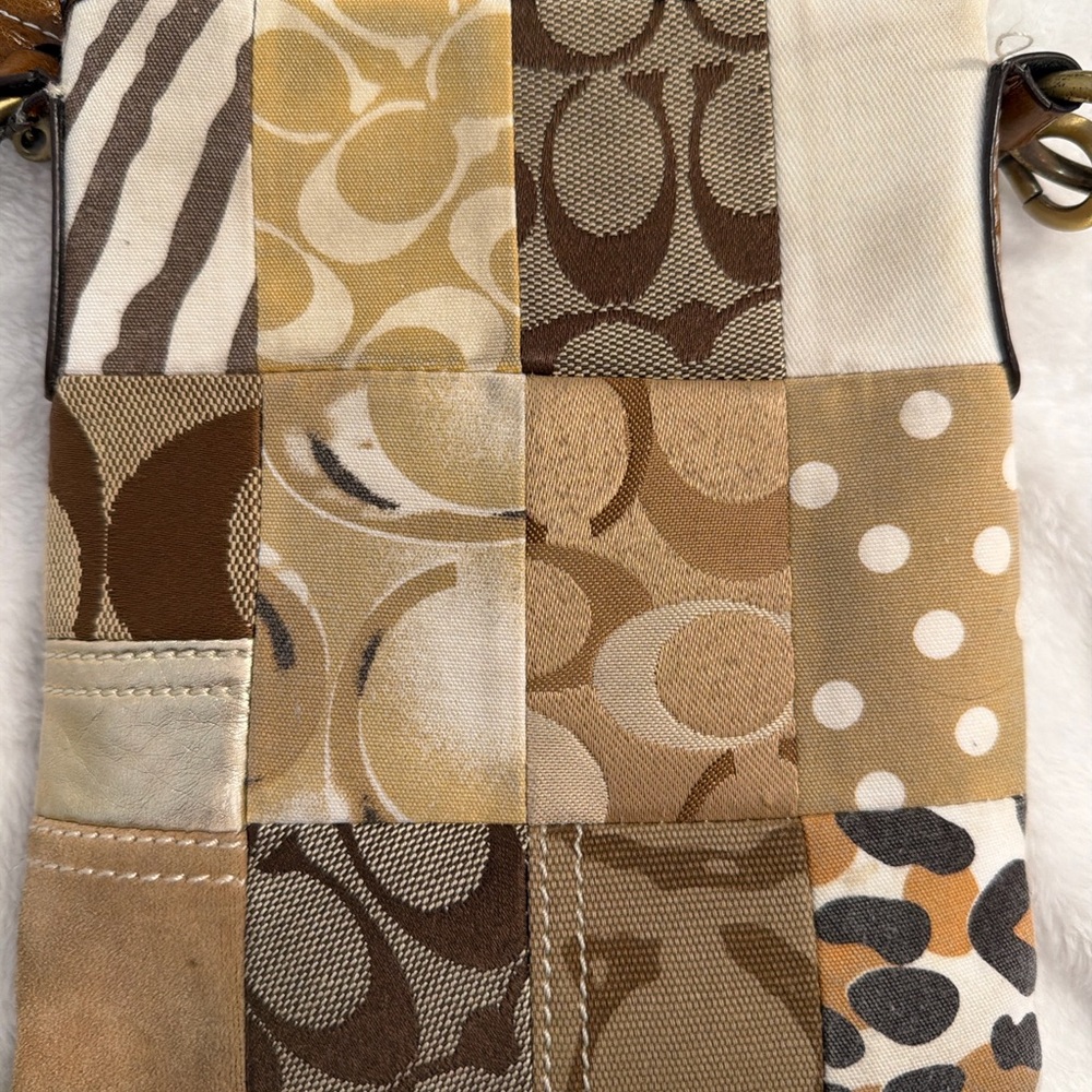 Coach Patchwork Legacy Collection Y2K Swingpack C… - image 11